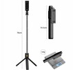 Uchwyt selfie-stick trójnóg statyw tripod Bluetooth K07 czarny - 6