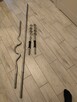 Zestaw gryfów fi 24 mm - prosty 180 cm + gięty 120 cm + 2 pr - 3