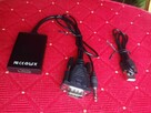 Adapter Przejściówka HDMI VGA przejściówka kabel przewód - 4