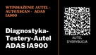 Autel Adas Rama IA900WA regulacja zawieszenia - 5