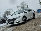 Honda Civic 1.6d#120PS#Ledy#Nav#Climatr#Kamera#Alus#Serwis#Gwarancja#Biała Perła!! - 10
