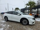 Honda Civic 1.6d#120PS#Ledy#Nav#Climatr#Kamera#Alus#Serwis#Gwarancja#Biała Perła!! - 13