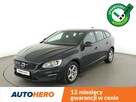 Volvo V60 FV23% automat skóra navi klima auto grzane fotele ACC czujniki parkowa