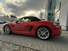 Porsche 718 Boxster 300KM PDK. Guards Red, Wentylacja, BOSE, Pakiet skórzany, PDLS+. - 13