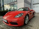 Porsche 718 Boxster 300KM PDK. Guards Red, Wentylacja, BOSE, Pakiet skórzany, PDLS+. - 14