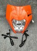 KTM EXC EXCF enduro lampa reflektor LED soczewka - 6